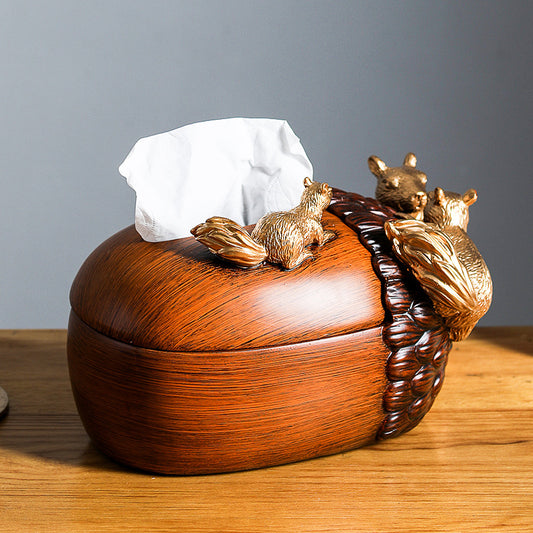 VelvetBox™ – Designer Sculptural Tissue Holder