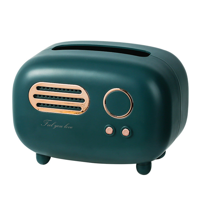 RetroCase™ – Vintage Radio Tissue Holder
