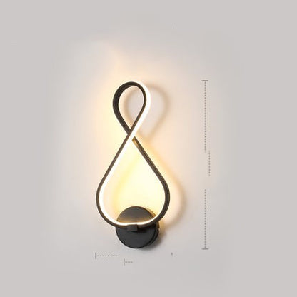 NordWall™ – Minimalist LED Bedside Wall Lamp