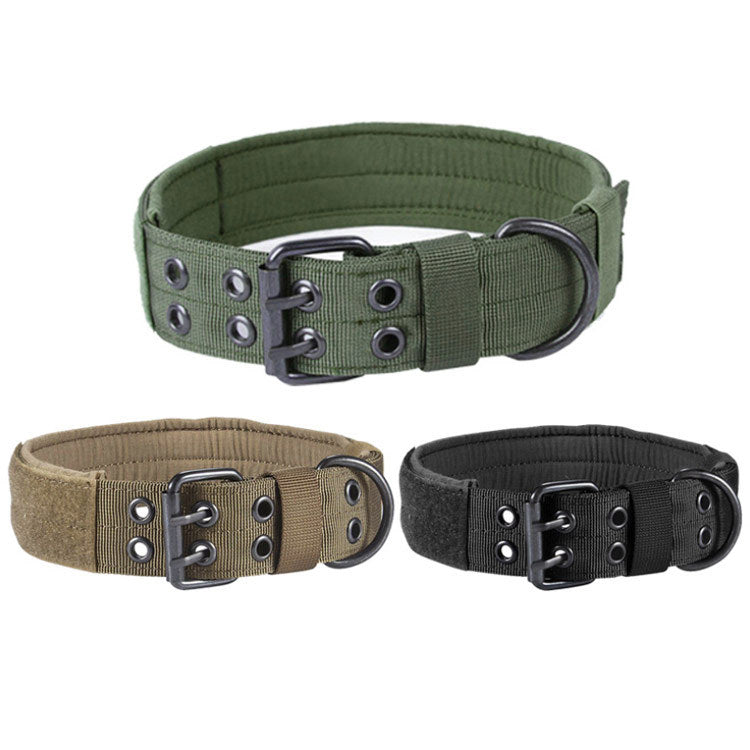 TrailPaw™ – Heavy-Duty Nylon Dog Leash & Collar