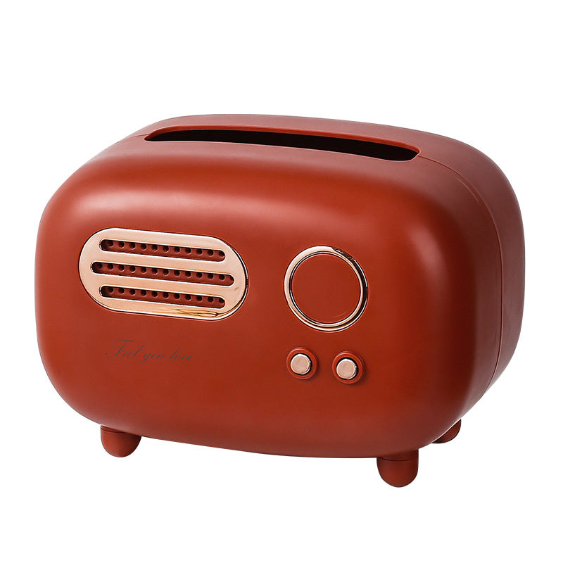 RetroCase™ – Vintage Radio Tissue Holder