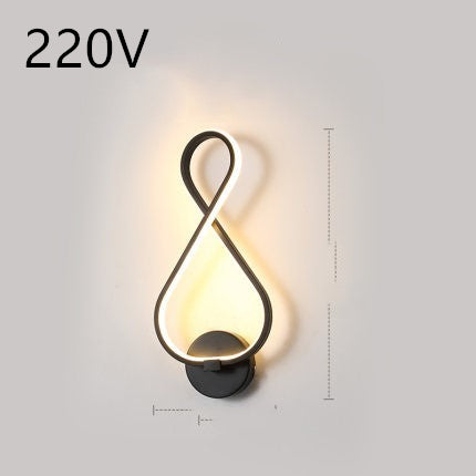 NordWall™ – Minimalist LED Bedside Wall Lamp