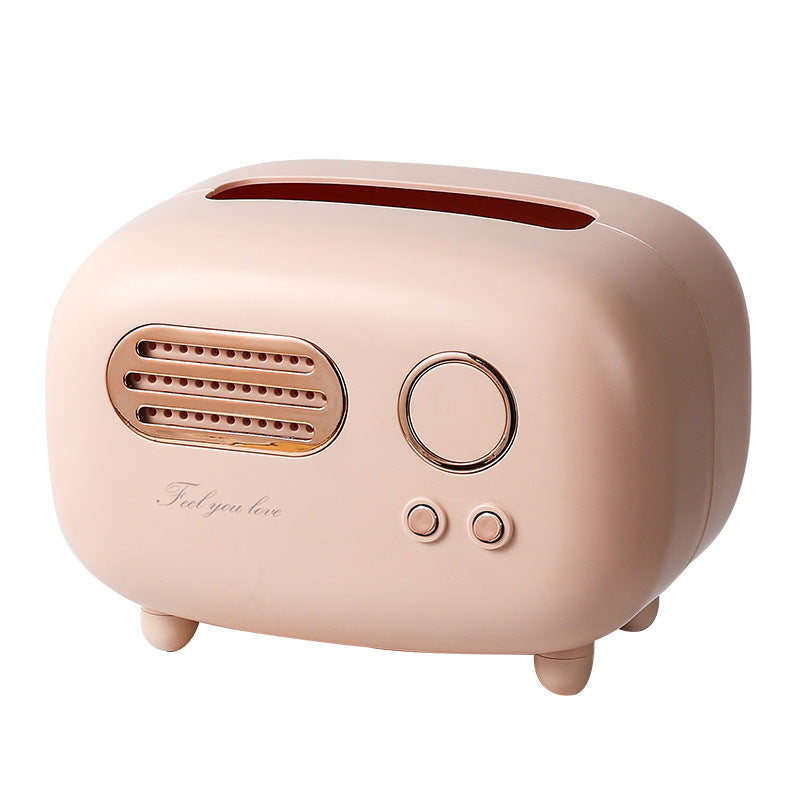 RetroCase™ – Vintage Radio Tissue Holder