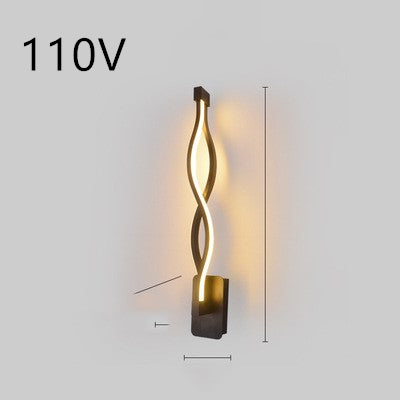 NordWall™ – Minimalist LED Bedside Wall Lamp