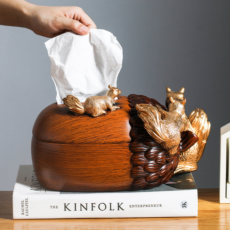 VelvetBox™ – Designer Sculptural Tissue Holder