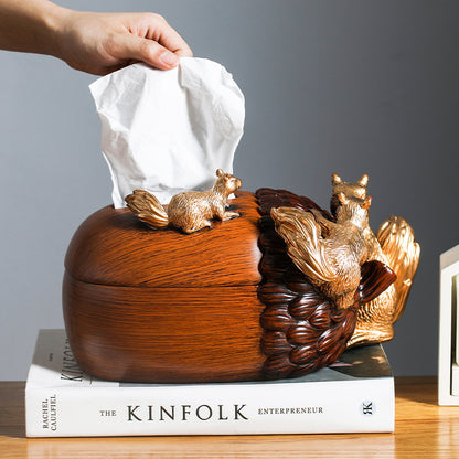 VelvetBox™ – Designer Sculptural Tissue Holder