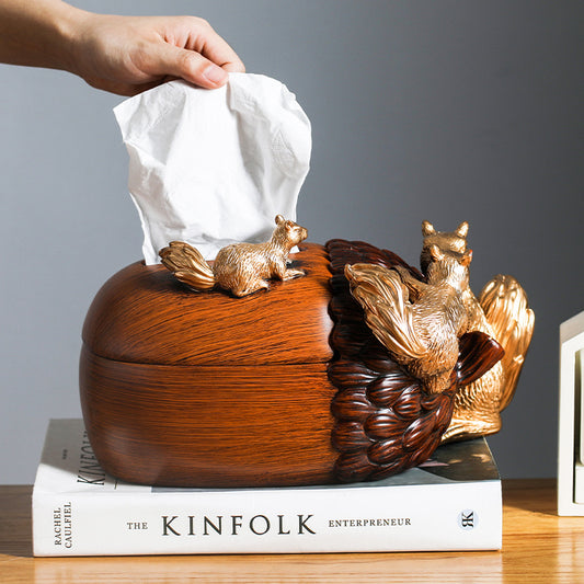 VelvetBox™ – Designer Sculptural Tissue Holder