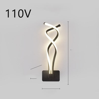 NordWall™ – Minimalist LED Bedside Wall Lamp
