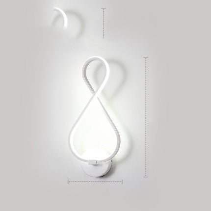 NordWall™ – Minimalist LED Bedside Wall Lamp