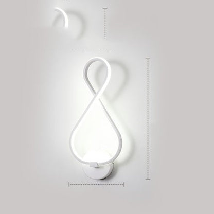 NordWall™ – Minimalist LED Bedside Wall Lamp