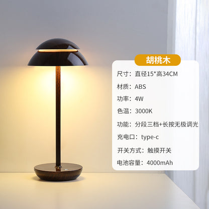 LunaDesk™ – Nordic Minimalist USB Table Lamp
