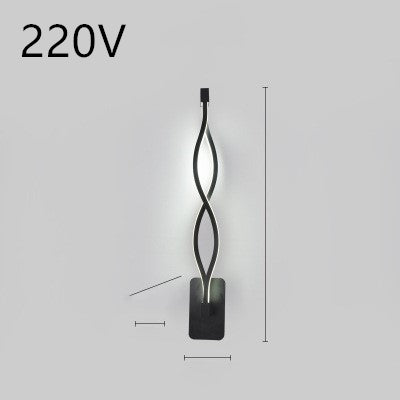 NordWall™ – Minimalist LED Bedside Wall Lamp