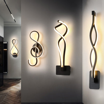 NordWall™ – Minimalist LED Bedside Wall Lamp
