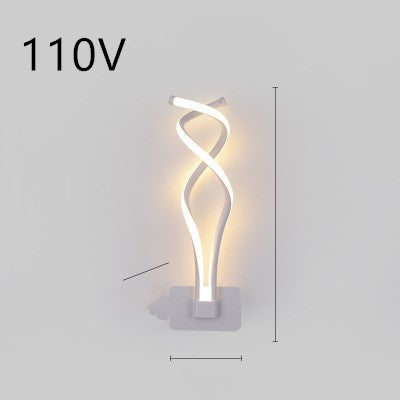 NordWall™ – Minimalist LED Bedside Wall Lamp