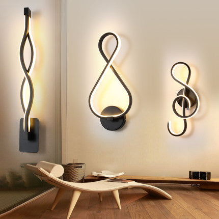 NordWall™ – Minimalist LED Bedside Wall Lamp