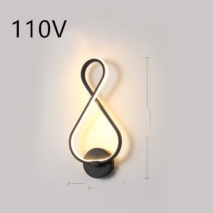 NordWall™ – Minimalist LED Bedside Wall Lamp