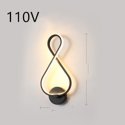 NordWall™ – Minimalist LED Bedside Wall Lamp