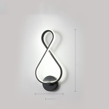 NordWall™ – Minimalist LED Bedside Wall Lamp