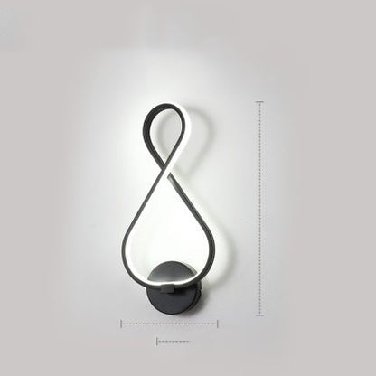 NordWall™ – Minimalist LED Bedside Wall Lamp