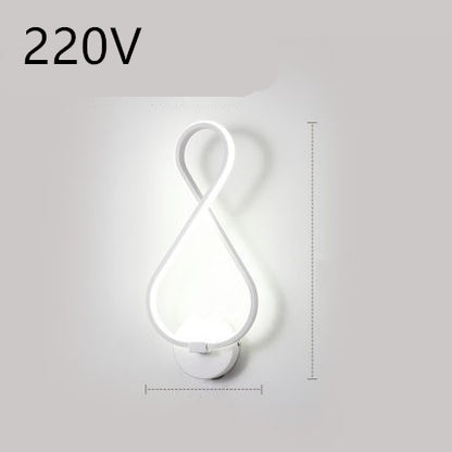 NordWall™ – Minimalist LED Bedside Wall Lamp