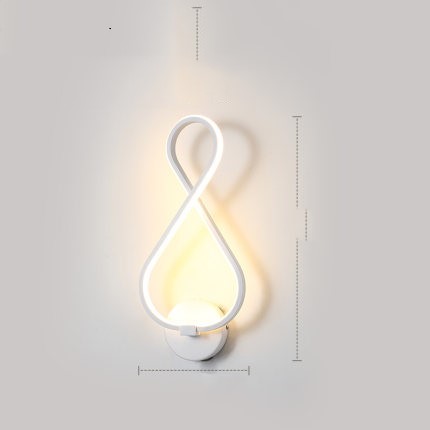 NordWall™ – Minimalist LED Bedside Wall Lamp