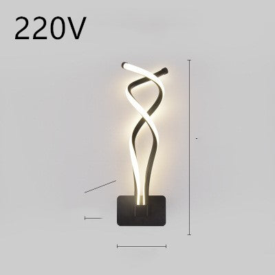 NordWall™ – Minimalist LED Bedside Wall Lamp