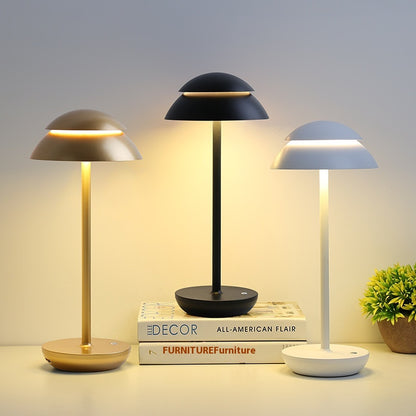 LunaDesk™ – Nordic Minimalist USB Table Lamp