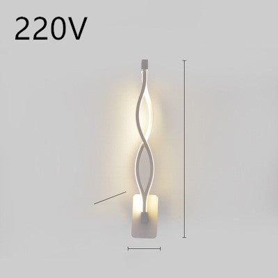 NordWall™ – Minimalist LED Bedside Wall Lamp