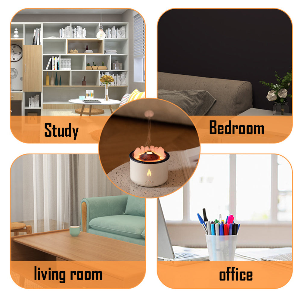 LavaScent™ – Volcano Flame Aroma Diffuser