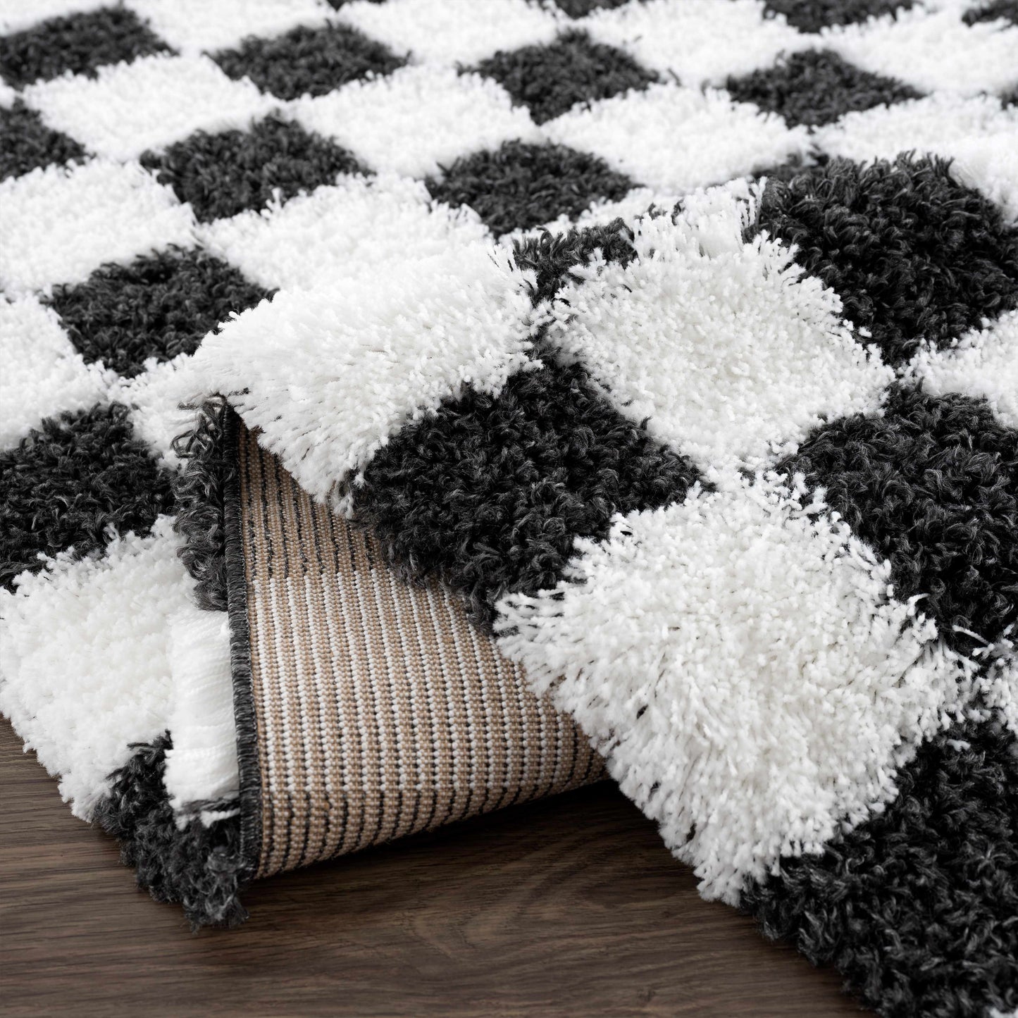 ChessFloor™ – Bold Checkered Area Rug
