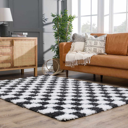 ChessFloor™ – Bold Checkered Area Rug