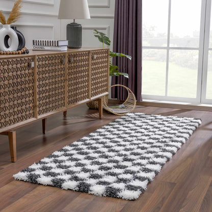 ChessFloor™ – Bold Checkered Area Rug