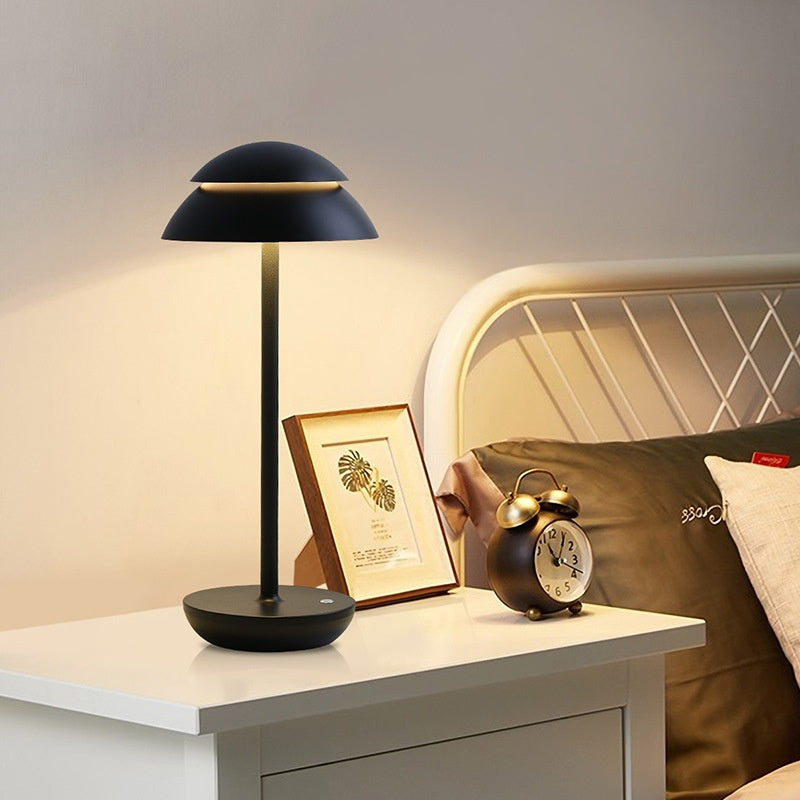 LunaDesk™ – Nordic Minimalist USB Table Lamp