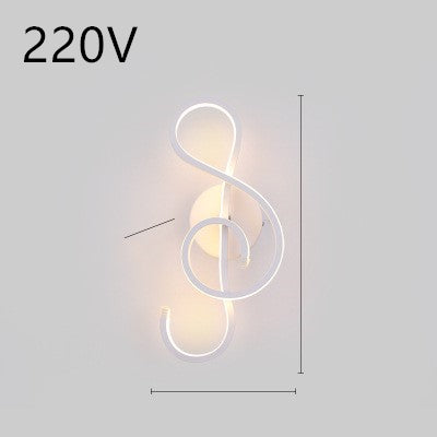 NordWall™ – Minimalist LED Bedside Wall Lamp