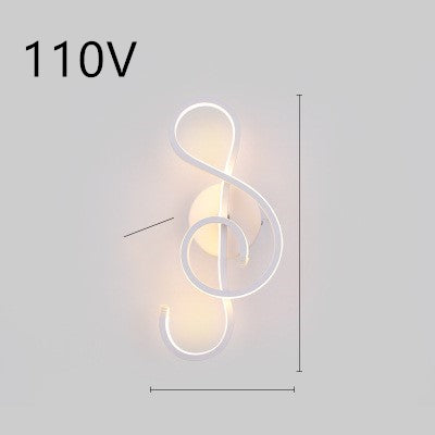 NordWall™ – Minimalist LED Bedside Wall Lamp