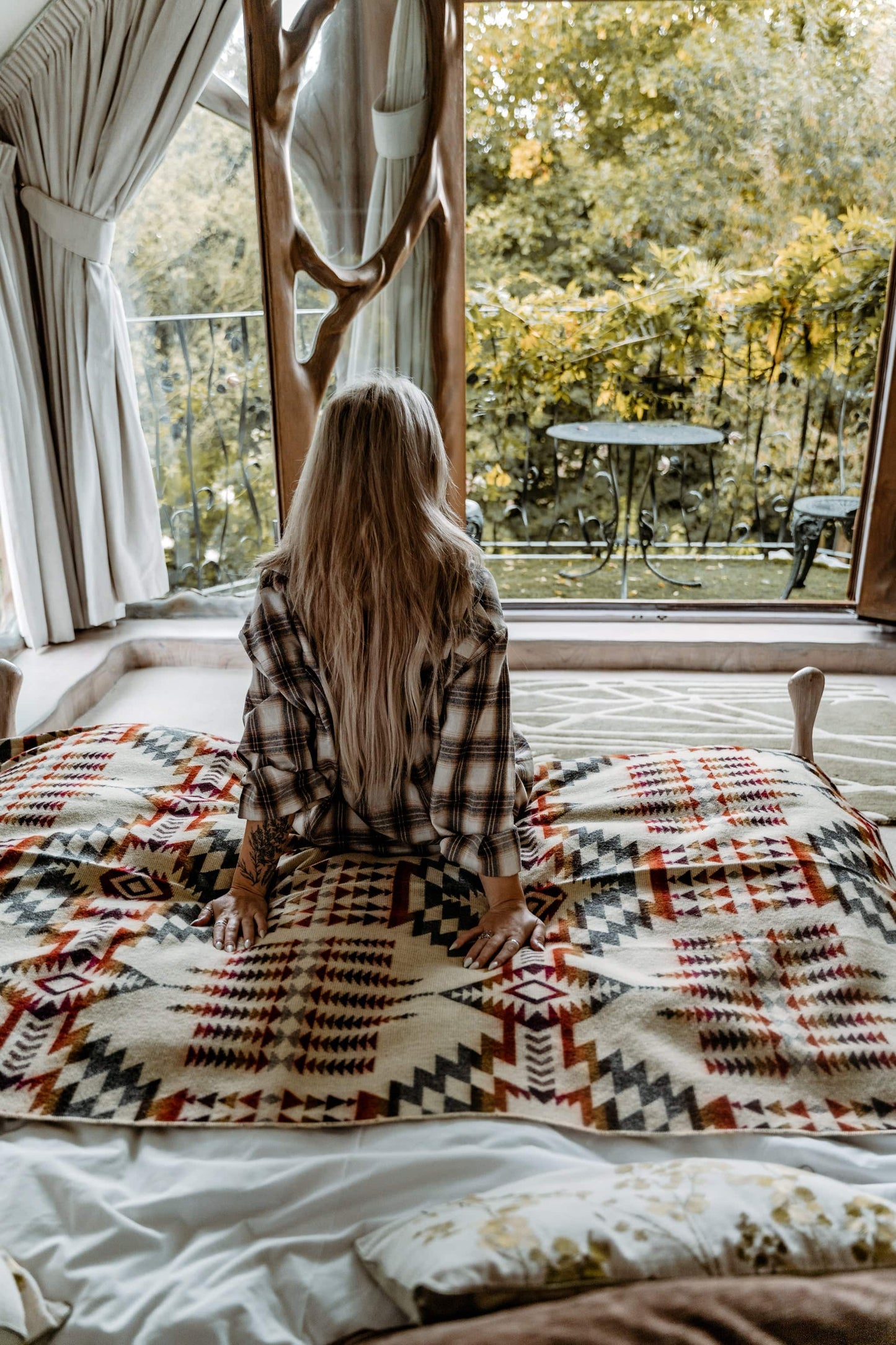 CampWeave™ – Campfire Ash Outdoor Blanket
