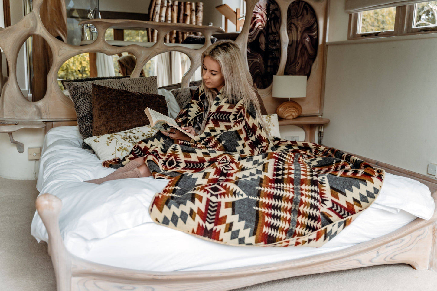 CampWeave™ – Campfire Ash Outdoor Blanket