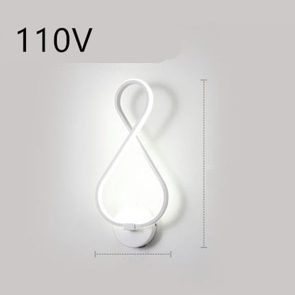 NordWall™ – Minimalist LED Bedside Wall Lamp
