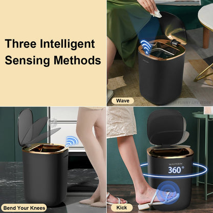 SlimSense™ – Touchless Smart Trash Can