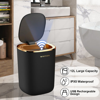 SlimSense™ – Touchless Smart Trash Can