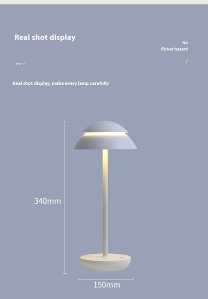 LunaDesk™ – Nordic Minimalist USB Table Lamp