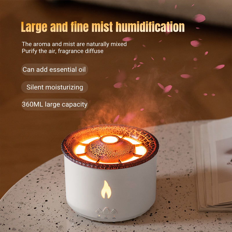 LavaScent™ – Volcano Flame Aroma Diffuser