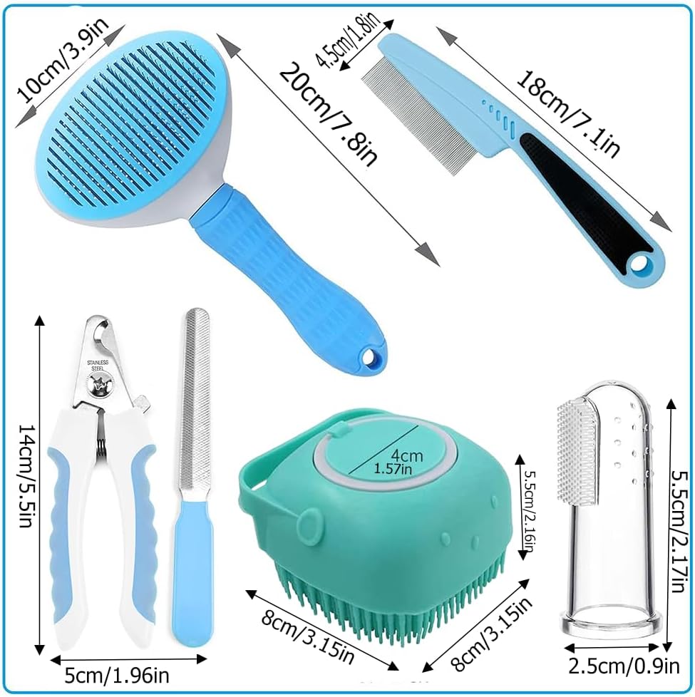 FurCare™ – 7-in-1 Pet Grooming Kit