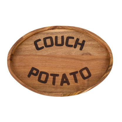 SofaSide™ – Clip-On Acacia Wood Sofa Tray